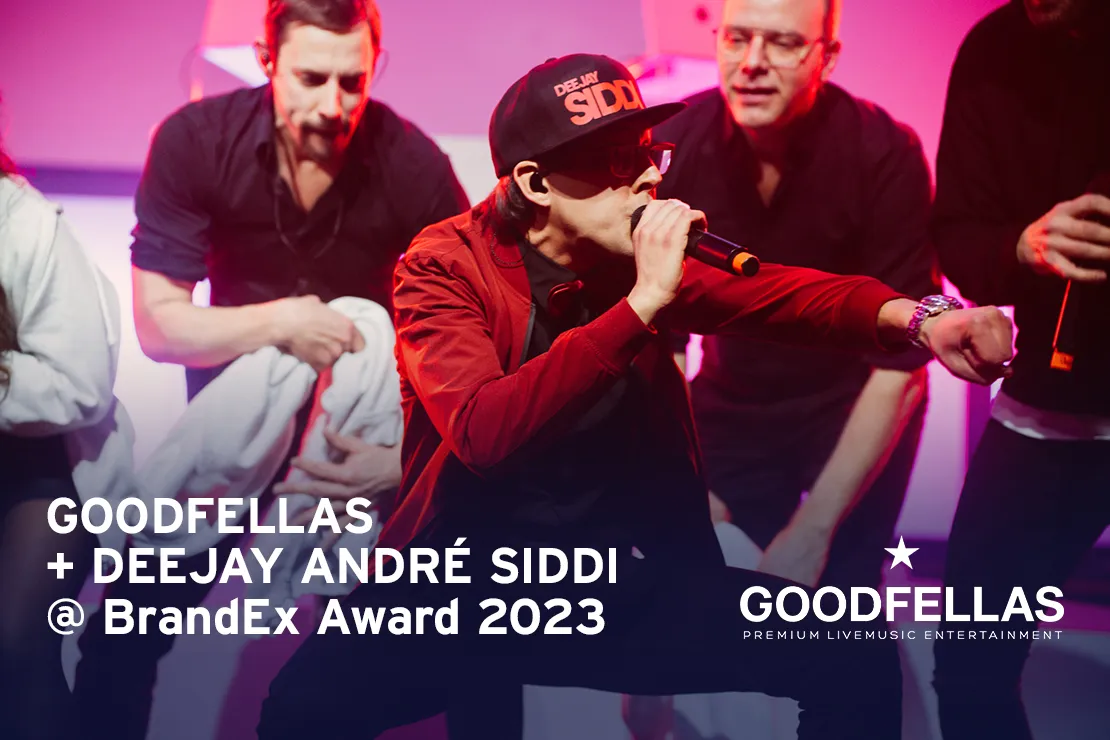 Goodfellas beim BrandEx Award 2023 für kreative Marketingkampagnen.